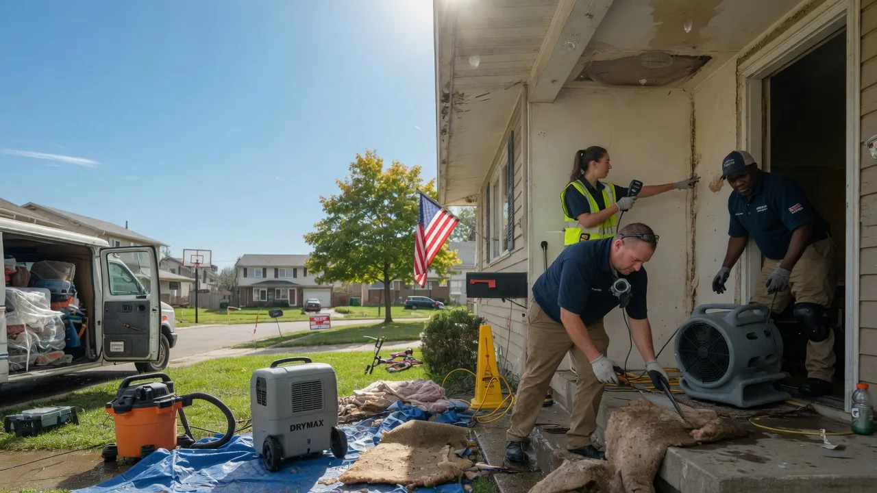 Water Damage Restoration in Lake Dallas, TX near me
